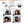 Load image into Gallery viewer, Brown Color Feather Crochet Human Hair 100% Virgin Hair For Braiding Knotless Pre-Separated Crochet Hair Extensions [MLDC208]
