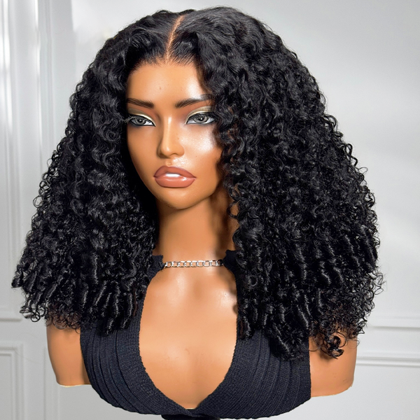 Burmese Curly Wig 350% Density 13x4 Lace Wig [MLD203]