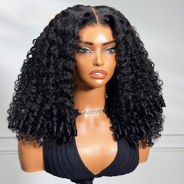 Burmese Curly Wig 350% Density 13x4 Lace Wig [MLD203]
