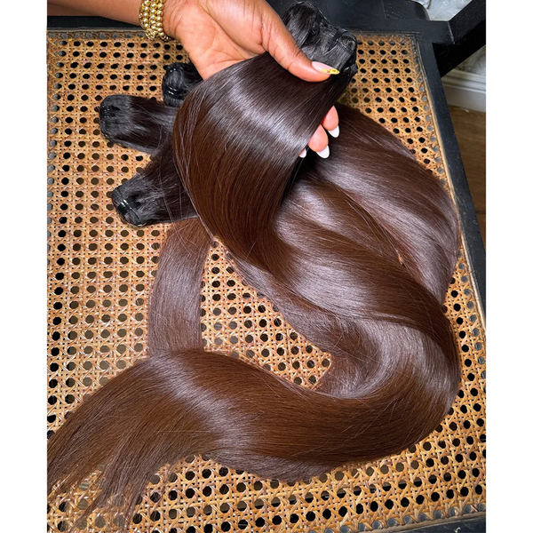 Ombre 1B4 Straight Hair Extensions [MLDB202]