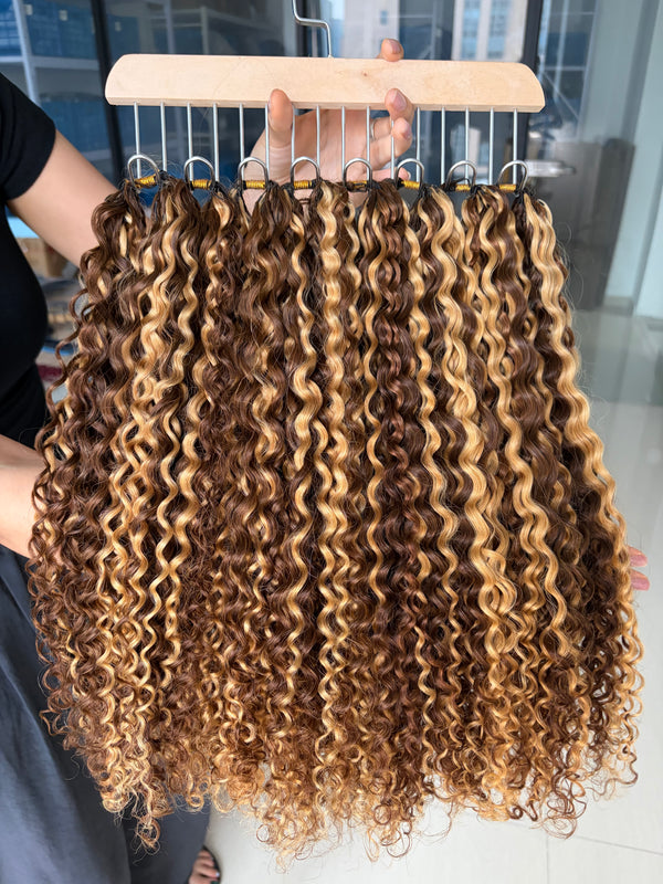 Highlight 4/27 Curly Feather Crochet Hair [MLDC202]