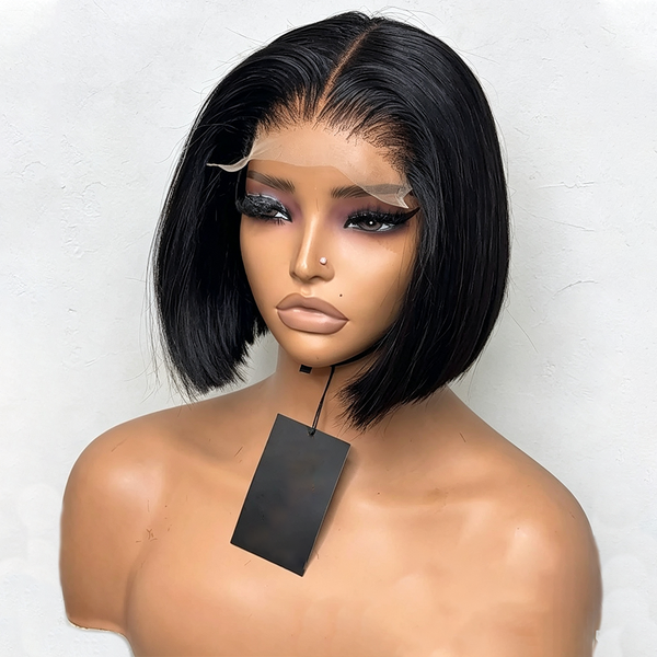 Short Bob Straight Wig 5*5 Lace Closure Glueless Wig [MLD214]