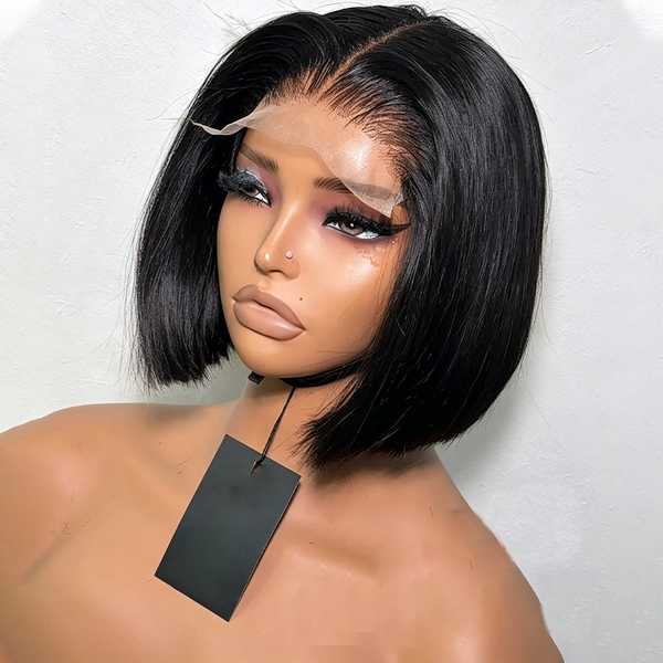 Short Bob Straight Wig 5*5 Lace Closure Glueless Wig [MLD214]