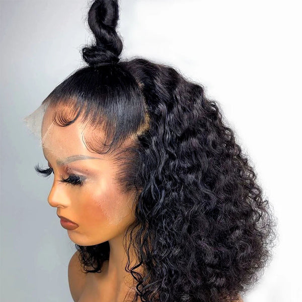 Malinda Hair Nano Lace Wig With Bionic Natural Hairline 13x4 Curly Bob Lace Front Human Hair Wig [MLD128]