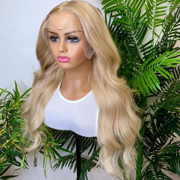 613 Blonde Body Wave Lace Front Wig