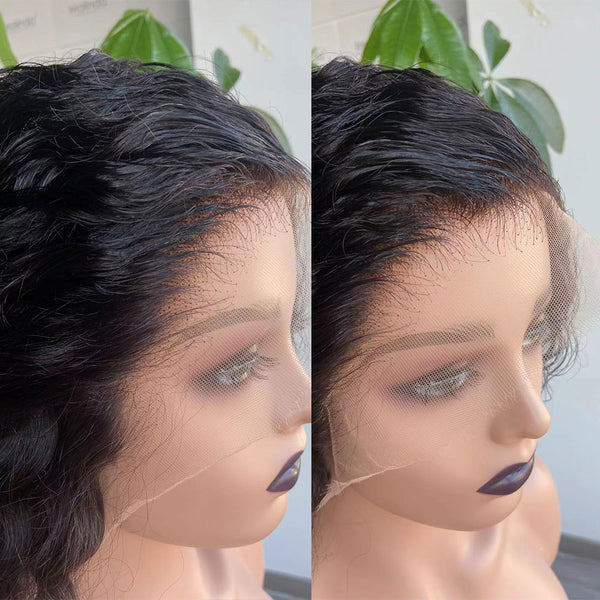 13x6 Nano Lace Front Wig With Bionic Hairline 200% Density Curly Human Hair Wig [MLD108]