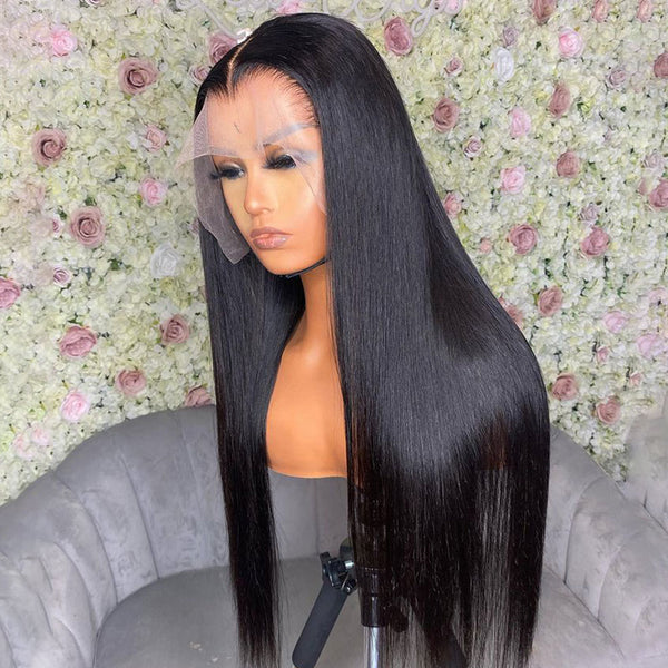 200% Density Nano Lace Wig With Bionic Natural Hairline Brazilian 13x6 Lace Front Wig [MLD124]